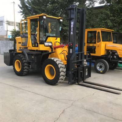 多功能四驅叉車 3噸四驅越野叉車 全地形四驅越野叉車